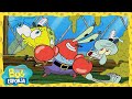 ¡Bob Esponja y Calamardo son conserjes! | Bob Esponja en Español