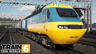 5E63 Laira Depot to Plymouth (Part 1) - Riviera Line - Class 43 - Train Sim World 6