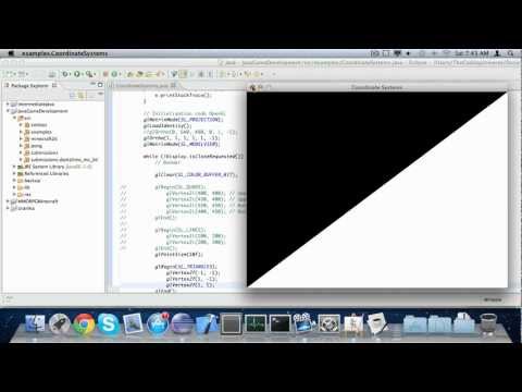 #14 LWJGL glOrtho() - LWJGL Tutorials