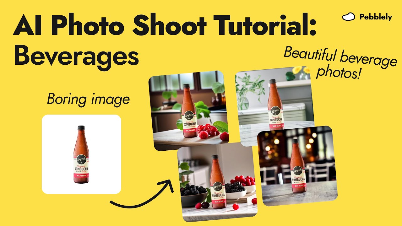 How to Generate Professional Beverage Product Photos with AI