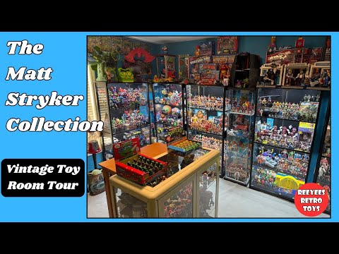 AMAZING VINTAGE TOY ROOM TOUR! - The Matt Stryker Collection