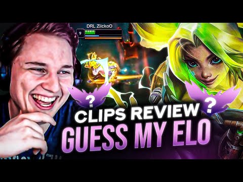 CLIPS REVIEW VERSION GUESS MY ELO! - LE MEILLEUR DES VIEWERS