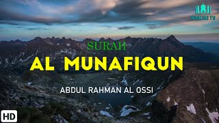 Download lagu SURAH AL MUNAFIQUN (Orang Orang Munafiq) | ABDUL RAHMAN AL OSSI | QUR'AN MERDU mp3