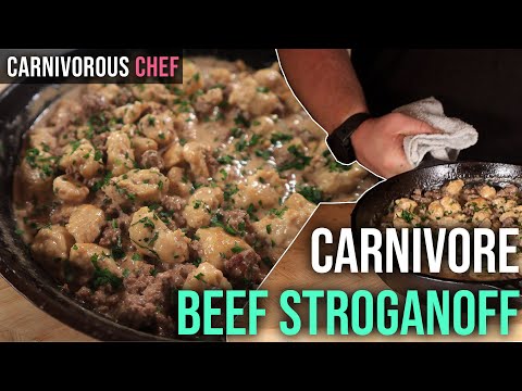 GOURMET Hamburger Helper | Carnivore Diet Recipe | Beef Stroganoff