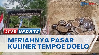 Meriahnya Pasar Kuliner Tempoe Doeloe di Embung Sebligo Ungaran, Hanya Ada di Minggu Pon dan Pahing