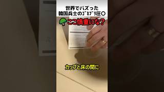 韓国兵士のあの生物の対処方法