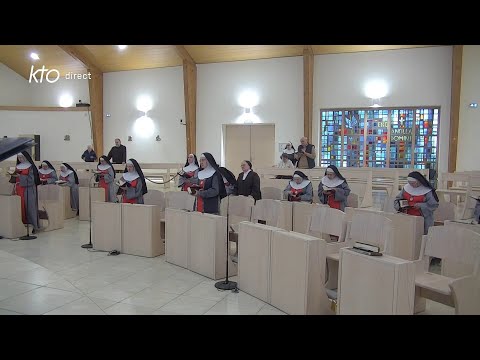 Office du milieu du jour du 15 janvier 2026 au monastère de l’Annonciade, à Thiais