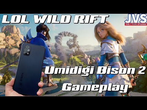 Umidigi Bison 2 LOL Wild Rift Gameplay Using 4G Data