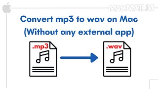 How to convert mp3 to wav on mac