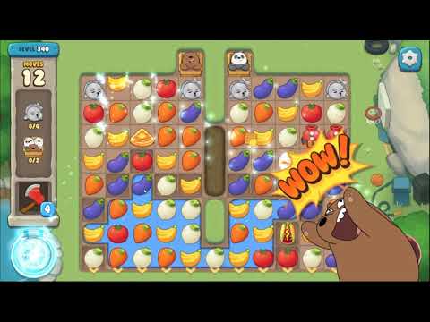 We Bare Bears match3 repairs level 340