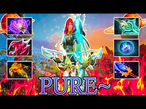 Pure~ [Windranger] Crazy Monsters Carry 20 Kills 0 Dead - Dota 2 Pro Gameplay