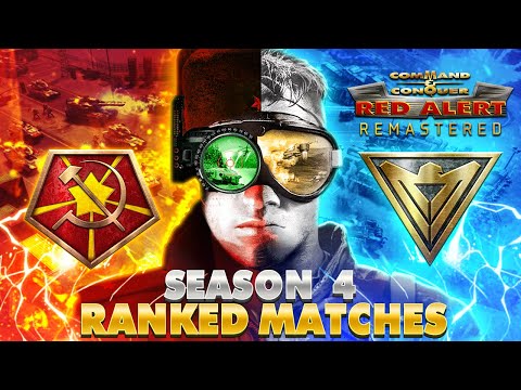 [14] Command & Conquer Red Alert - S4 Online Ranked Matches vs DocsWorld, bubblegumboy & Wasted