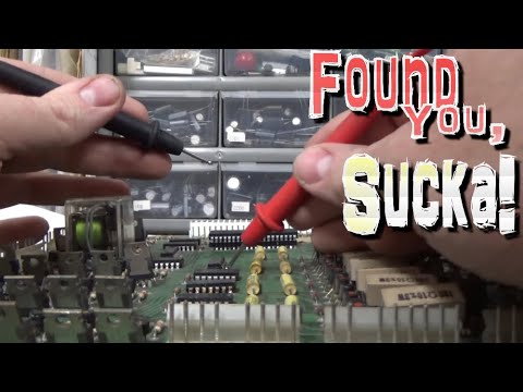 How To Find Faults With The Test Eprom - 1977 Williams Lucky Seven Pinball Machine PCB Repair