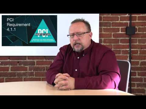 PCI Requirement 4.1.1 – Ensure Wireless Network Transmitting CHD Use Strong Encryption