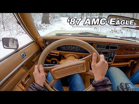 1987 AMC Eagle 4X4 Snow Drive (POV) - Radwood Ready Straight 6 Sedan