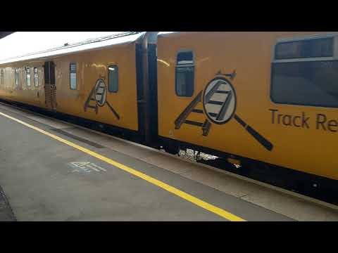 Trains. Network Rail Test Train 95001 based on a Sprinter (Track Recording)