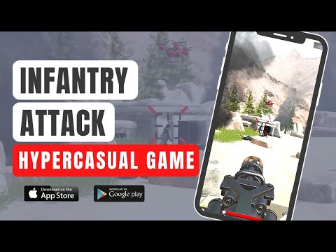 Infantry Attack ♀     Gameplay | Android, iOS | Mobile Game - YouTube