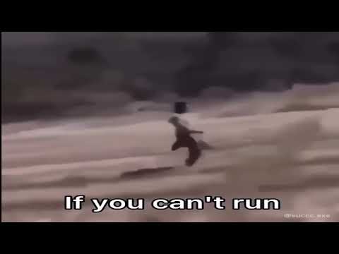If you can't fly, run.