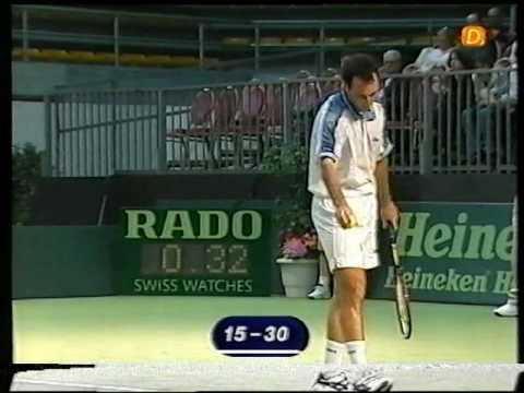 Davis Cup 1999 R1 - Federer vs Pozzi (Part 2)