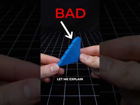 This LEGO Piece Is Designed Wrong #lego #pyramid #technique #moc