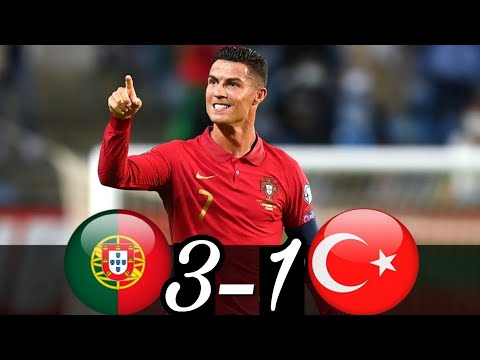 Portugal vs Turkey 3-1 Highlights & All Goals World Cup Qualifier 2022 HD | PLAY - OFF BRACKET