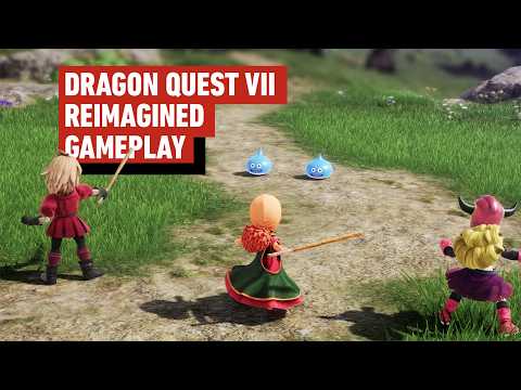 DRAGON QUEST VII Reimagined - 15 Minutes of 4K PS5 Pro Gameplay