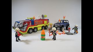 Playmobil City Action set # 70557 (2021) Fire Engine with Truck review