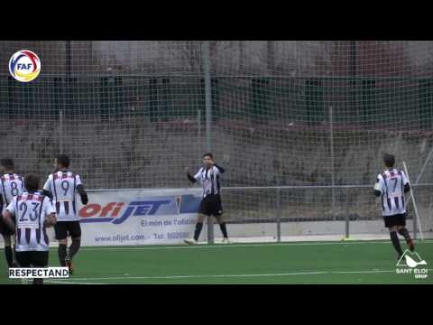 Resum J18 Rest. The New 1978 UE Engordany vs FC Lusitans (Lliga Grup Sant Eloi 2016_17)