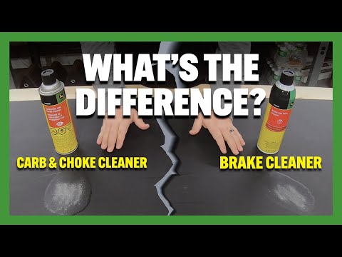 YouTube video about: What is a substitute for carburetor cleaner?