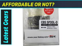 Hayashi TICT CBS Spool-D: Stunning Gold Gunmetal Daiwa Reel Upgrade!
