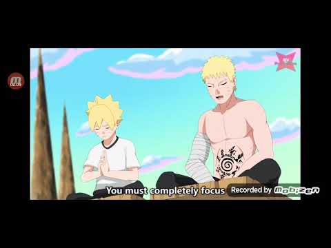 Naruto Teaches  Boruto  sage  mode -Boruto  Episode Fan  Animation
