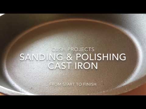 Sanding and Polishing - Cast Iron Skillet Cookware : 16 Steps (with  Pictures) - Instructables
