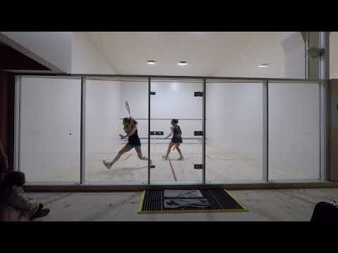 NY Squash Pro Series - Game 2 - Olivia Blatchford Clyne vs Olivia Feichter