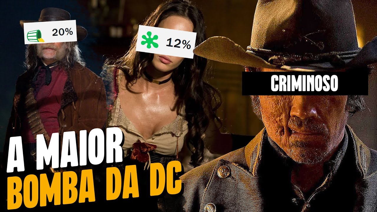 PRO INFERNO ESSE FILME! JONAH HEX - RETROSPECTIVA - O PIOR FILME DA HISTÓRIA da DC