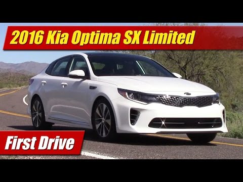 2016 Kia Optima SX Limited: First Drive