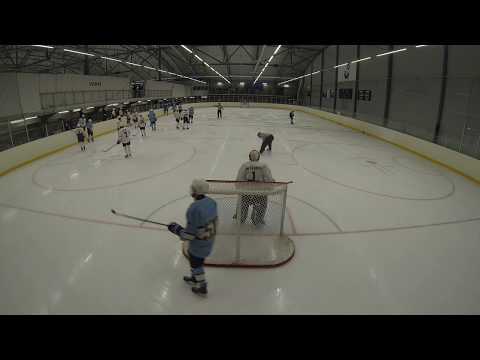 20180901 GoalieView Blues B2 - Pelicans, period 1, part 1