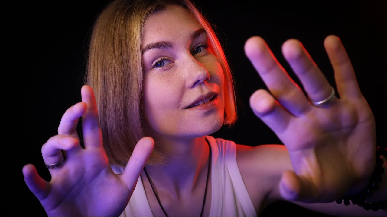 😵АСМР мурашечная чистка ауры┃вытягивание негативной энергии┃ASMR aura cleansing