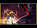 Spider Man Across The Spider Verse 2023 Miles Morales VS Spider Man 2099 Scene 4K UHD