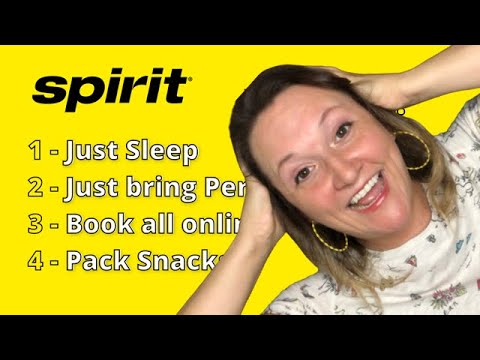 Spirit Airlines 101 - Everything you need to know BEFORE you fly budget!