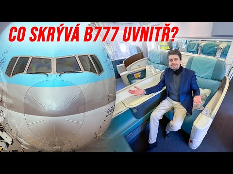Co nabízí Korean Air na palubě Boeingu 777-300ER po návratu do Prahy?