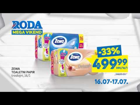 Roda MEGA vikend 16. - 17.07.2016.