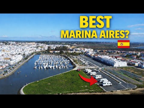 🚐 VANLIFE Spain 🇪🇸 | Ayamonte Marina Aire Review – Prices, Electric, Showers & Ferry to Portugal