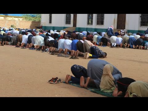 Muslims celebrate Idd Ul Adha prayers at Masjid Othman