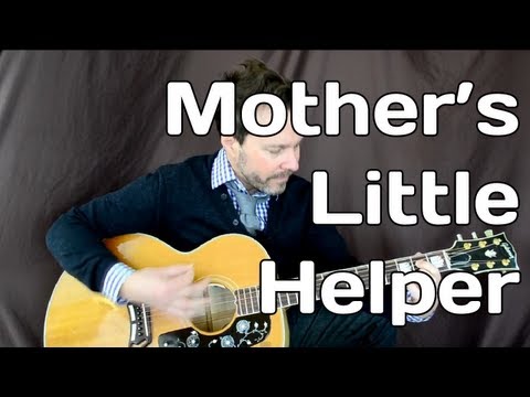 How To Play Mother's Little Helper - Rolling Stones- Guitar Lesson