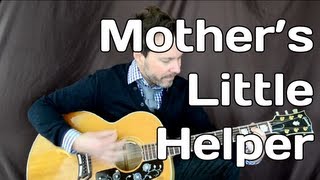 How To Play Mother&#39;s Little Helper - Rolling Stones- Guitar Lesson