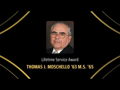 2022 Stevens Awards Gala - Lifetime Service Award - Thomas J. Moschello