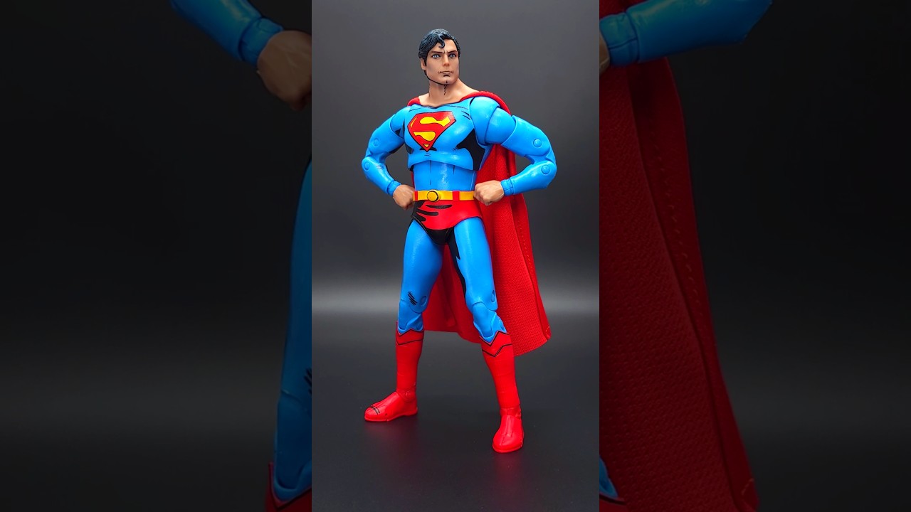 This 1978 Superman Punches Through Pages Charmingly #mcfarlanetoys #superman