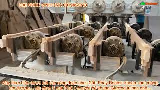 Máy phay khoan Cnc 4 trục 16 đầu dao kẹp servo xoay 180 đô