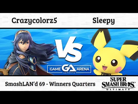 SmashLAN'd 69 - Crazycolorz5 vs GOONS Sleepy - Winners Quarters