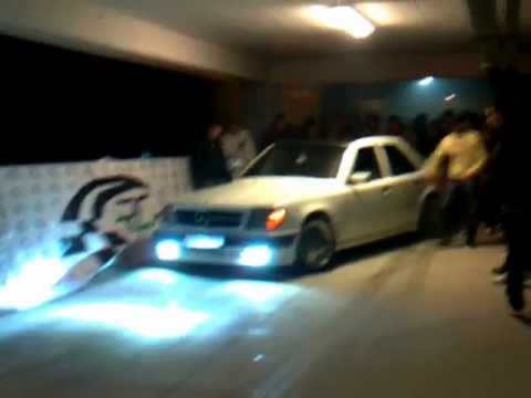 Seat Ibiza Extreme Sound & Benz W124 Burnout (RCA Tuning Show).3gp